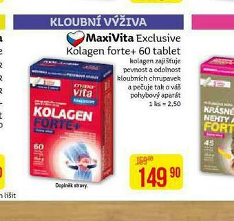 Teta Maxivita exclusive kolagen forte nabídka