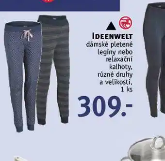 Dámské pletené legíny
