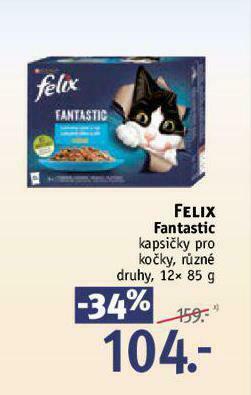 Rossmann Felix fantastic kapsičky pro kočky nabídka