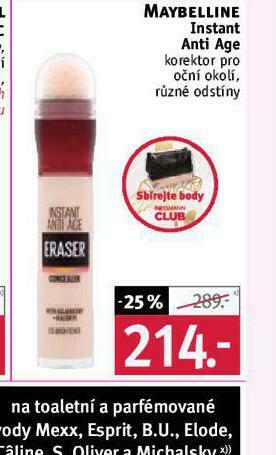 Rossmann Maybelline korektor nabídka
