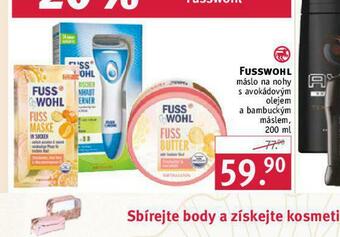 Rossmann Fusswohl máslo na nohy nabídka