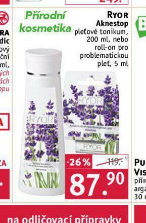 Rossmann Ryor aknestop roll-on nabídka
