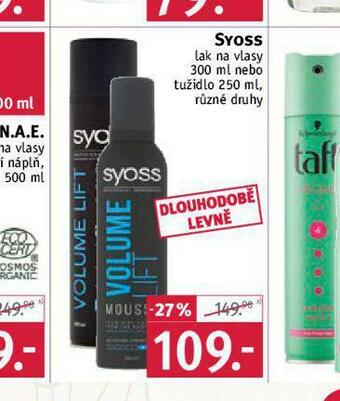 Rossmann Syoss lak, tužidlo nabídka