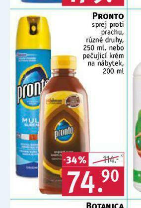 Rossmann Pronto sprej proti prachu nabídka