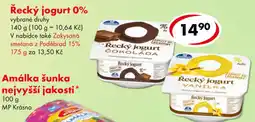 CBA Řecký jogurt nabídka