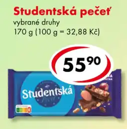 CBA Studentská pečet nabídka