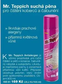 Decodoma Mr. Teppich suchá pěna nabídka