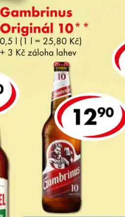 CBA Gambrinus Original 10 nabídka