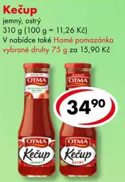 CBA Otma kečup jemný ostrý nabídka