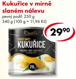 CBA Barsta kukuřice nabídka