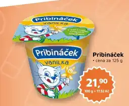 Můjobchod Pribináček vanilka nabídka