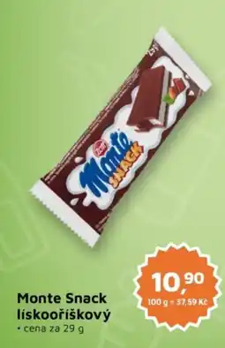 Můjobchod Monte Snack lískooříškový nabídka