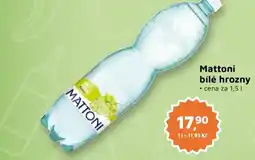 Můjobchod Mattoni bílé hrozny nabídka