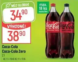 Globus Coca-Cola Coca-Cola Zero nabídka