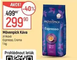 Globus Mövenpick Káva nabídka