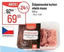 Globus Štěpánovské kuřecí mleté maso nabídka