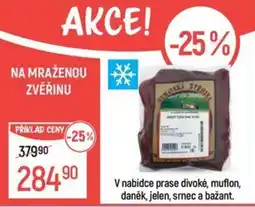Globus Zvěřina nabídka