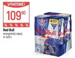 Globus Red Bull energetický nápoj nabídka