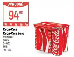 Globus Coca-Cola Coca-Cola Zero nabídka