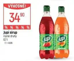 Globus Jupí sirup různé druhy nabídka