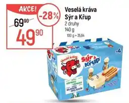 Globus Veselá kráva sýr a křup nabídka