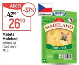 Globus Madeta Madeland plátkový sýr různé druhy nabídka