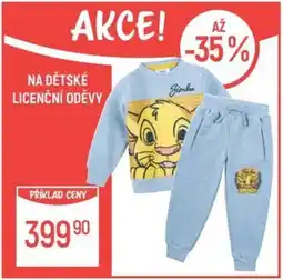 Globus Zimba dětské licenční oděvy nabídka