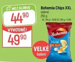 Globus Bohemia chips xxl solené nabídka