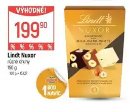 Globus Lindt Nuxor nabídka