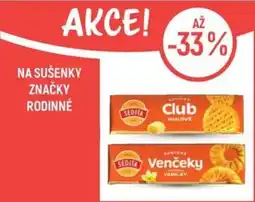 Globus Sedita sušenky nabídka