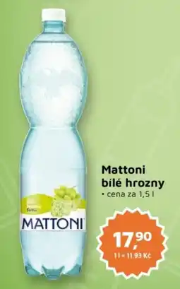 Můjobchod Mattoni bílé hrozny nabídka