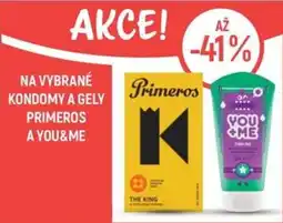 Globus Primeros kondomy a You&Me gely nabídka