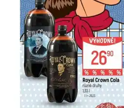Globus Royal Crown Cola nabídka