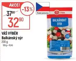 Globus Váš výběr balkánský sýr nabídka