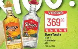 Globus Sierra tequila nabídka