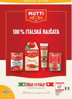 Globus Mutti rajčata nabídka