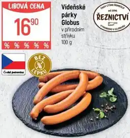Globus Globus vídeňské párky nabídka