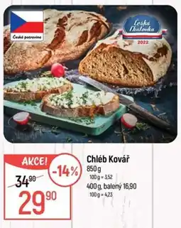 Globus Chléb Kovář nabídka