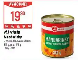 Globus Váš výběr mandarinky nabídka