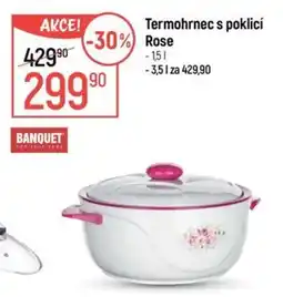 Globus Banquet termohrnek s poklicí rose nabídka