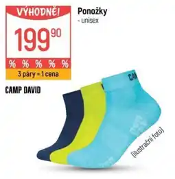 Globus Camp david ponožky unisex nabídka