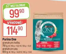 Globus Purina One granule pro kočky nabídka