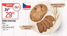 Globus Česká potravina Chléb vícezrnný nabídka