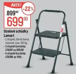 Globus Lamart ocelové schůdky nabídka