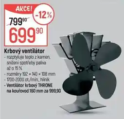 Globus Throne krbový ventilátor nabídka