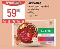 Globus Purina One kapsičky pro psy a kočky nabídka