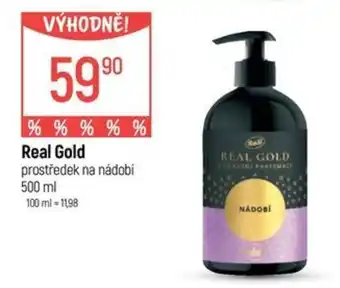Globus Real Gold prostředek na nádobí nabídka