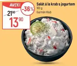 Globus Gurman Klub salát á la krab s jogurtem nabídka