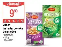 Globus Vitana instantní polévka do hrnečku nabídka