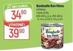 Globus Bonduelle bon menu nabídka